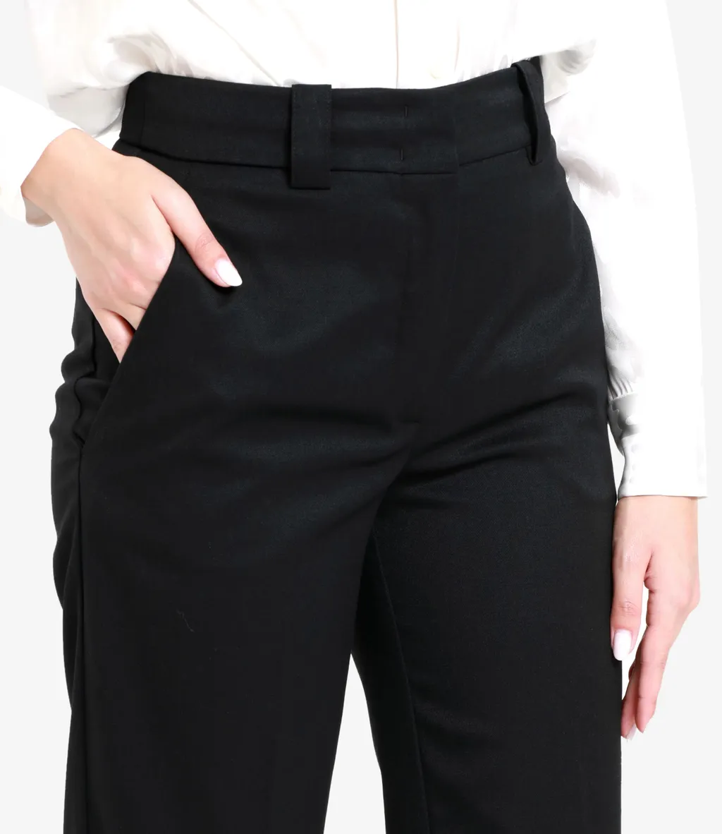 Belt-Loop Casual Pants