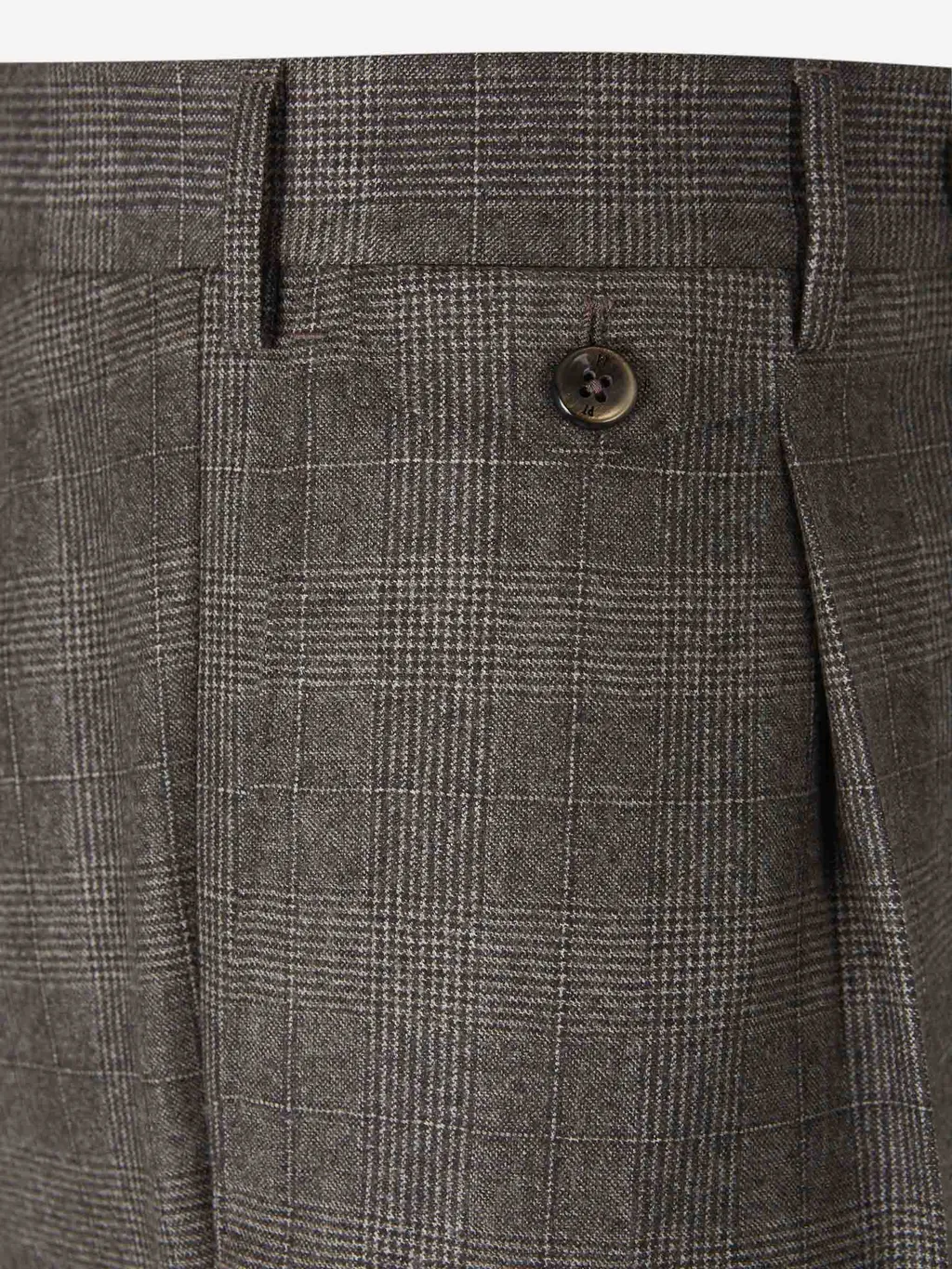 Prince Of Wales-Pattern Trousers