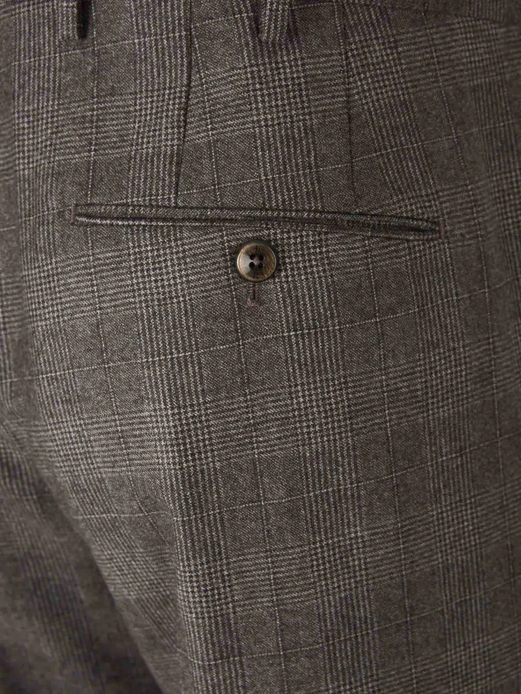 Prince Of Wales-Pattern Trousers