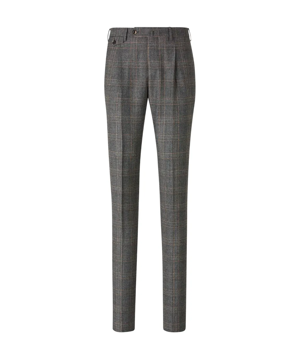 Prince Of Wales-Pattern Trousers