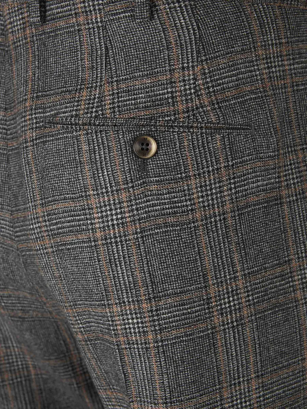 Prince Of Wales-Pattern Trousers
