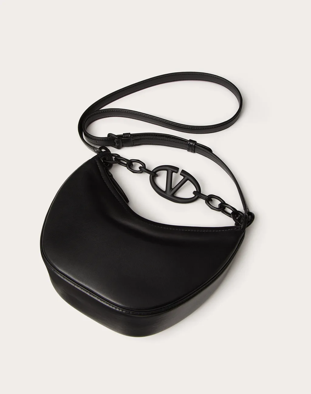 Valentino	Vlogo Signature Zip-Up Mini Shoulder Bag