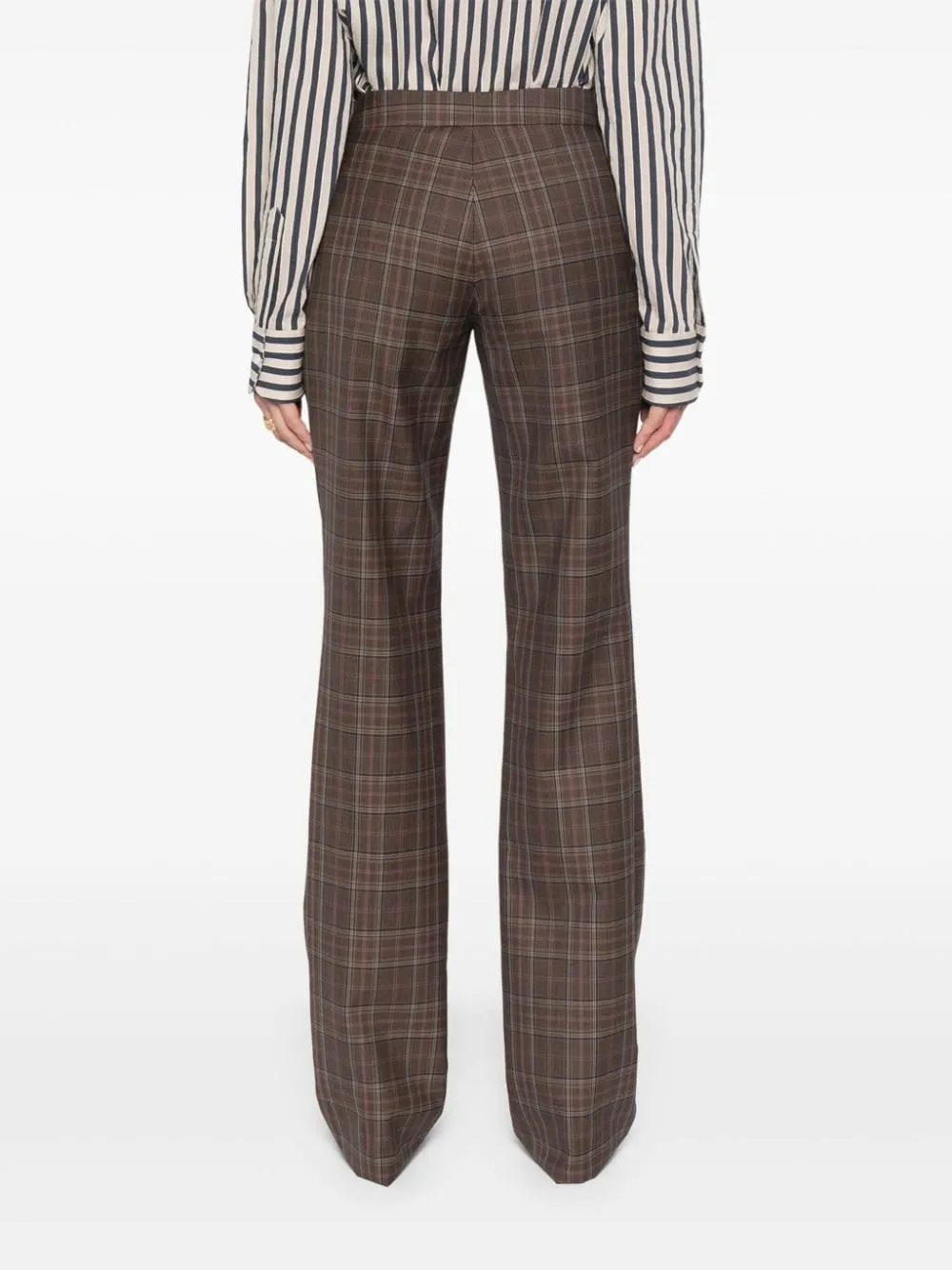 Checked Casual Pants