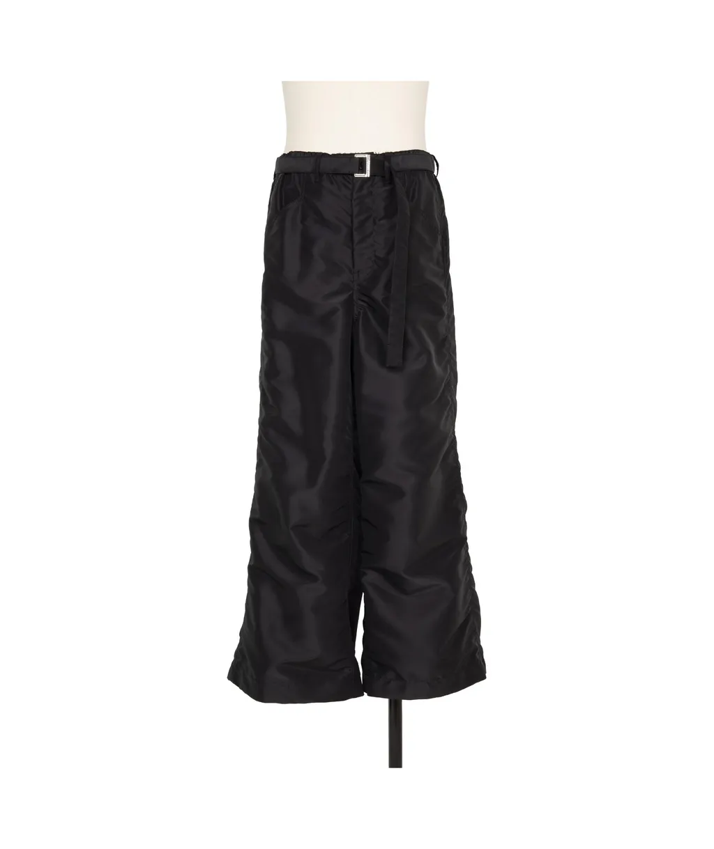 Sacai Straight Leg Twill Pants