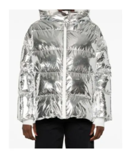 Yves Salomon Glossy Down Coat