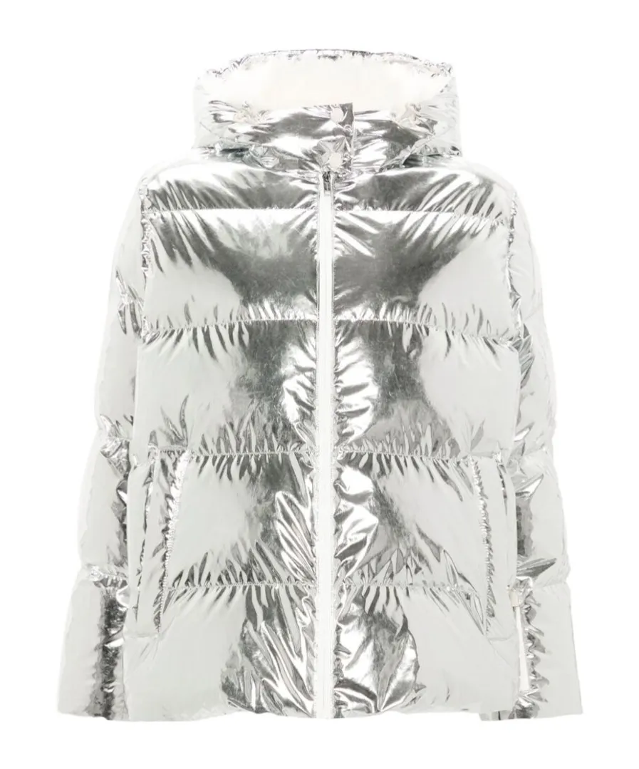 Yves Salomon Glossy Down Coat