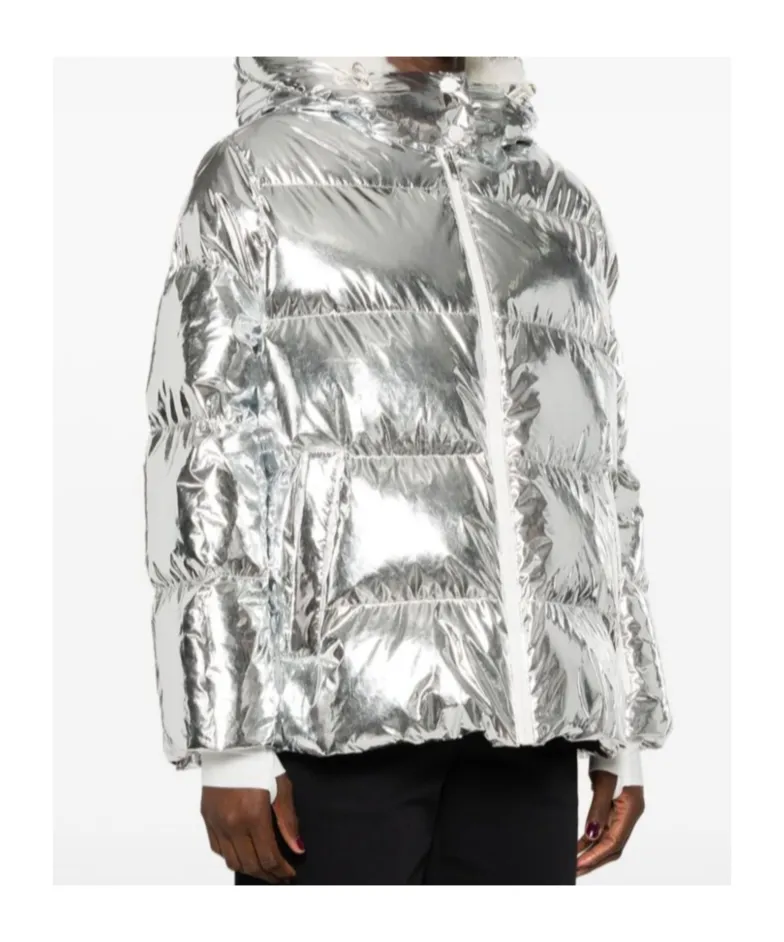 Yves Salomon Glossy Down Coat
