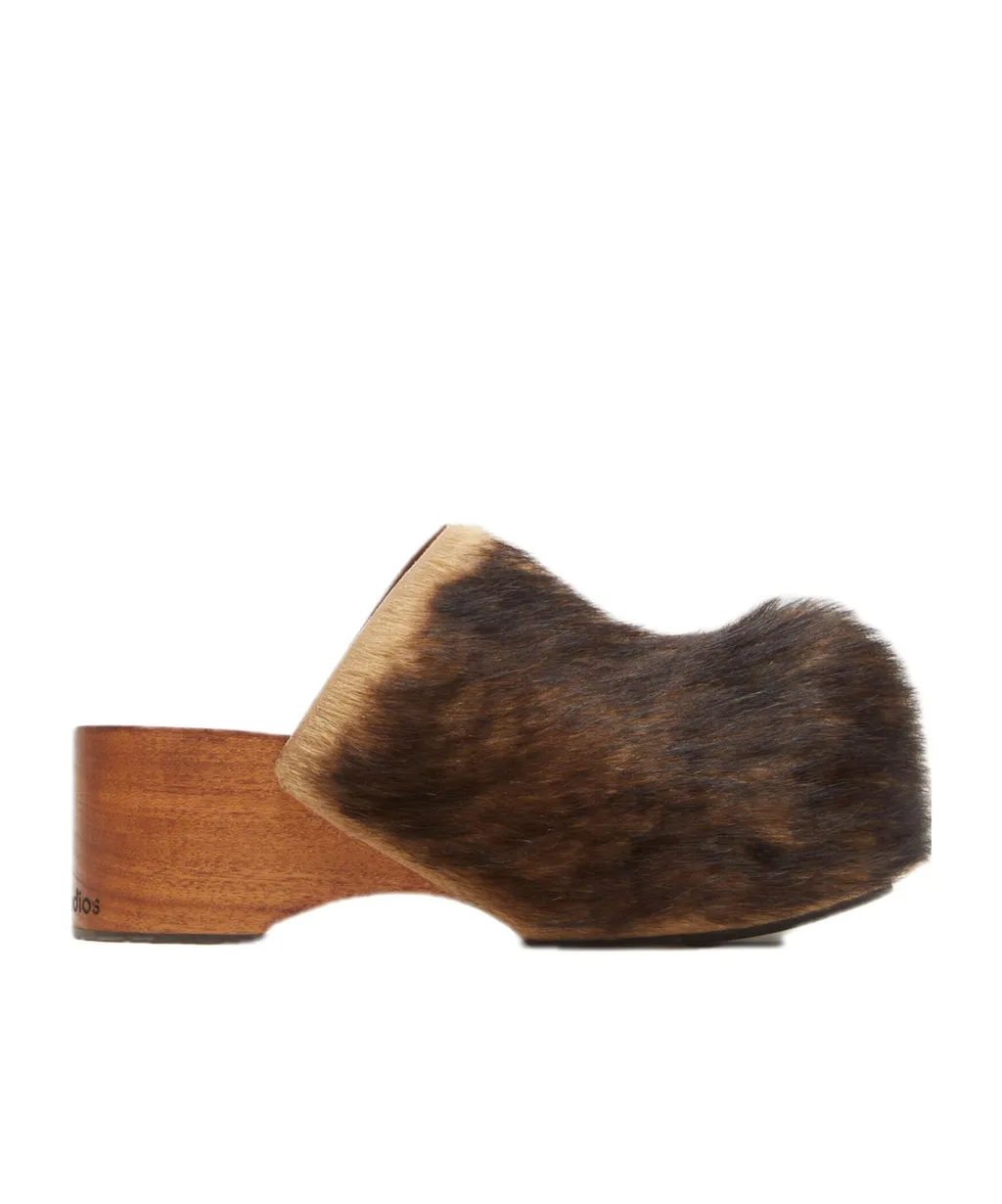 Wood Clogs