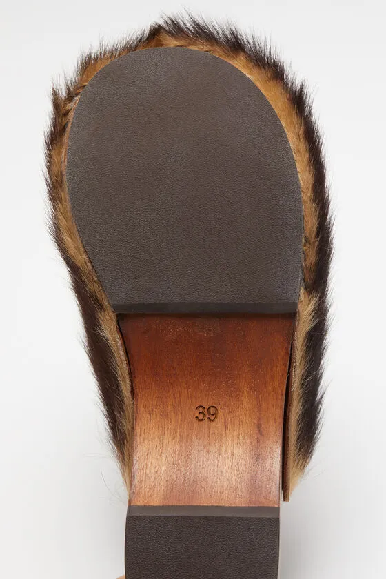 Wood Clogs