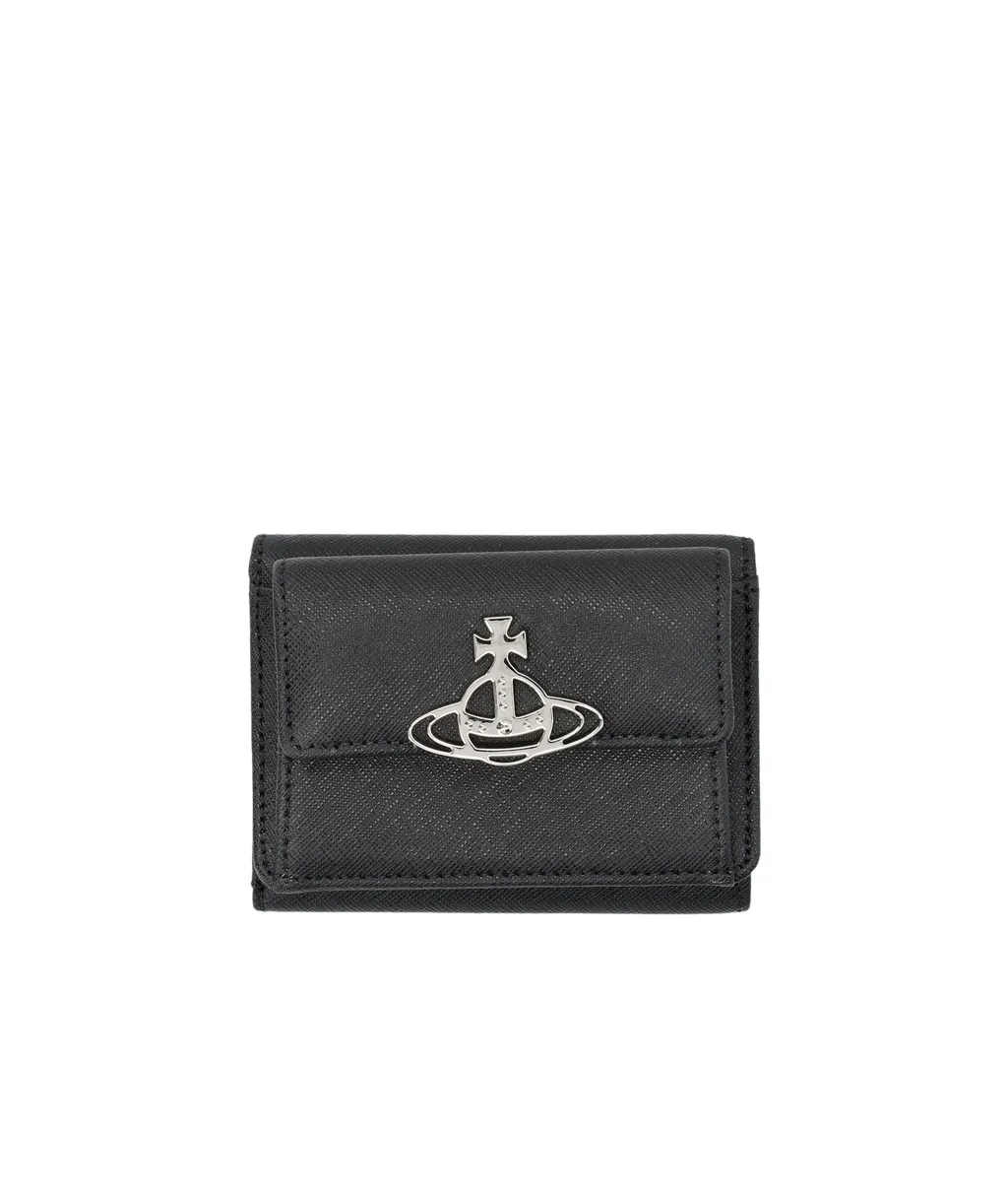 Vivienne Westwood Logo-Plaque Tri-Fold Wallet