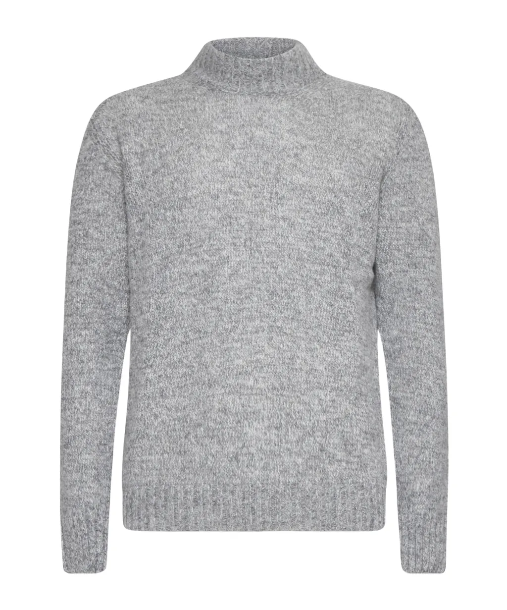 Lardini Mock Neck Knitted Jumper