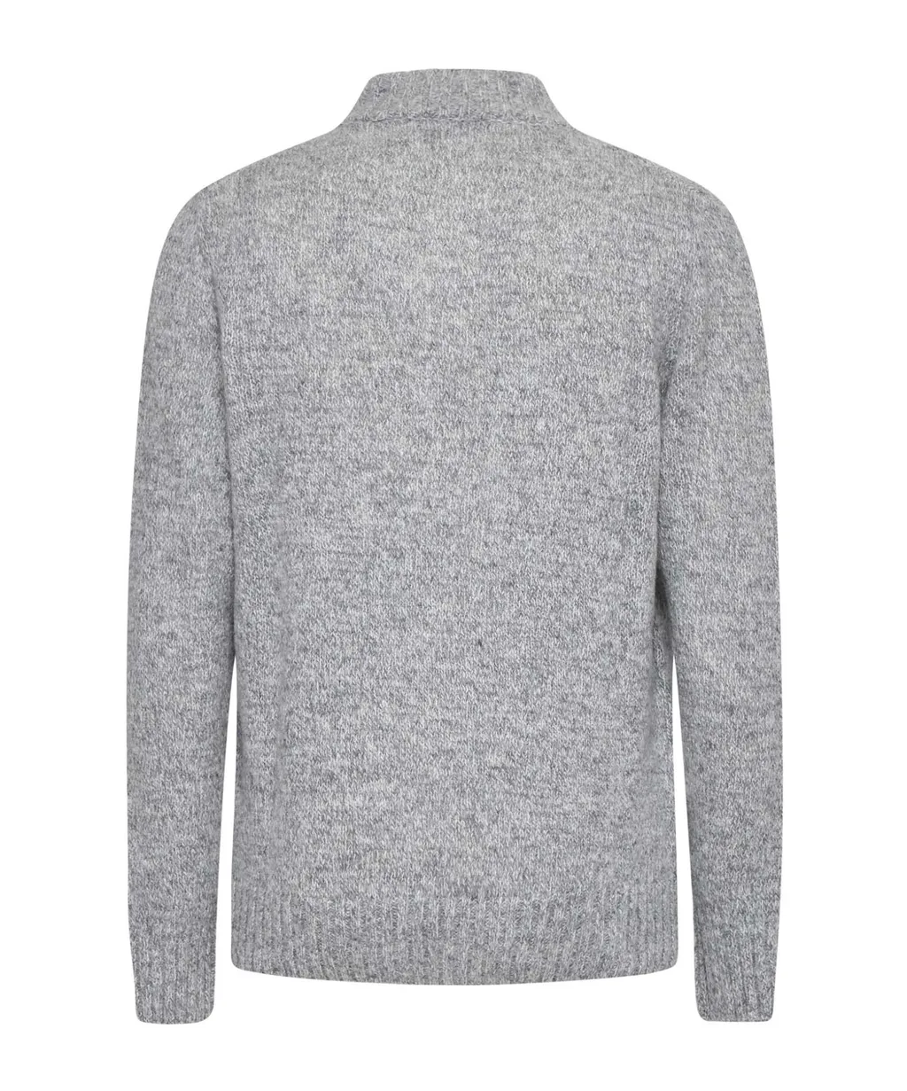 Lardini Mock Neck Knitted Jumper
