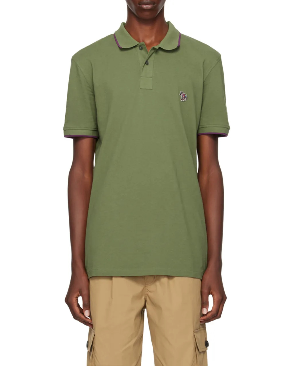 Logo-Patch Polo Shirt