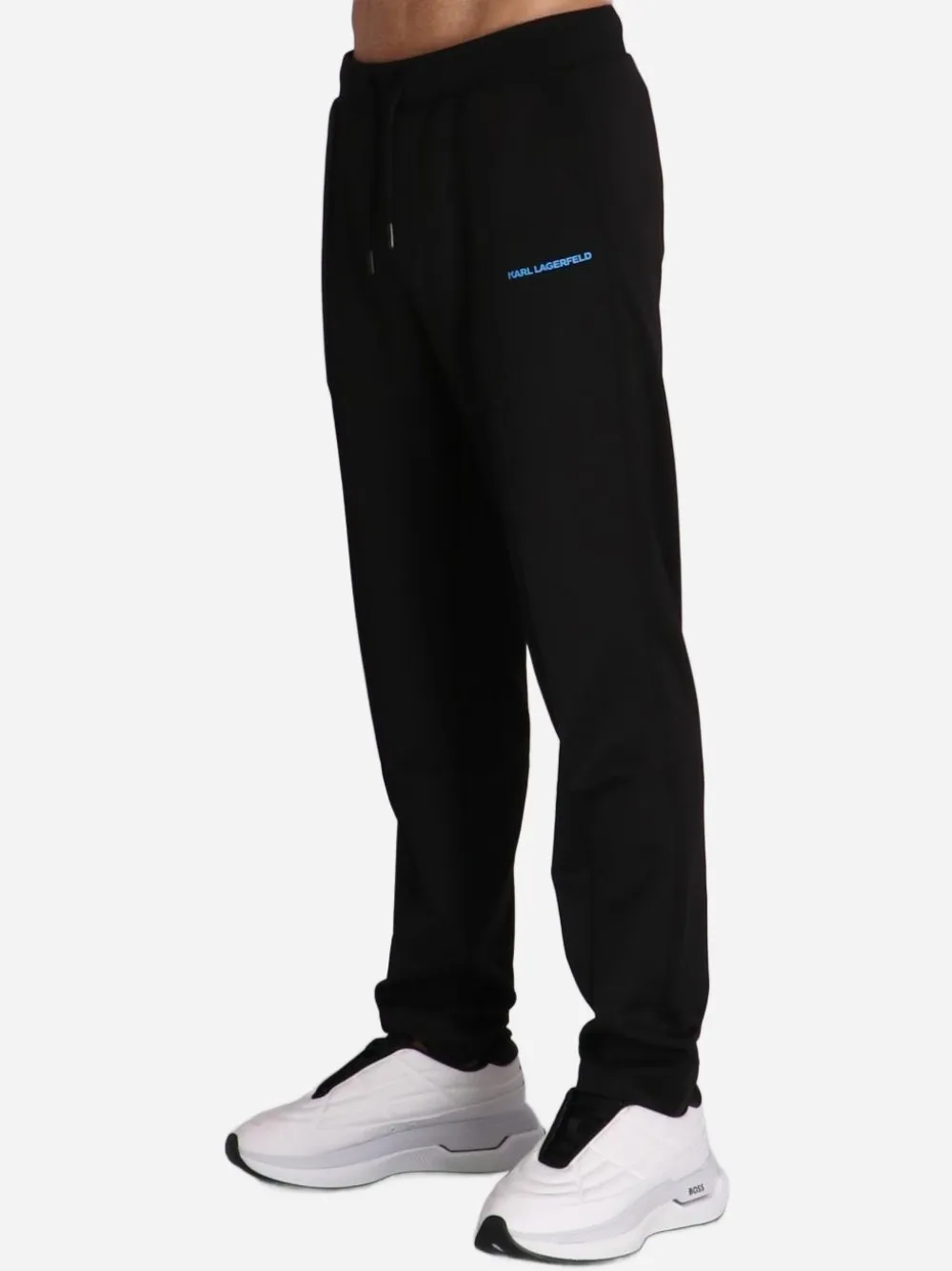 Pintucked Tapered Track Pants