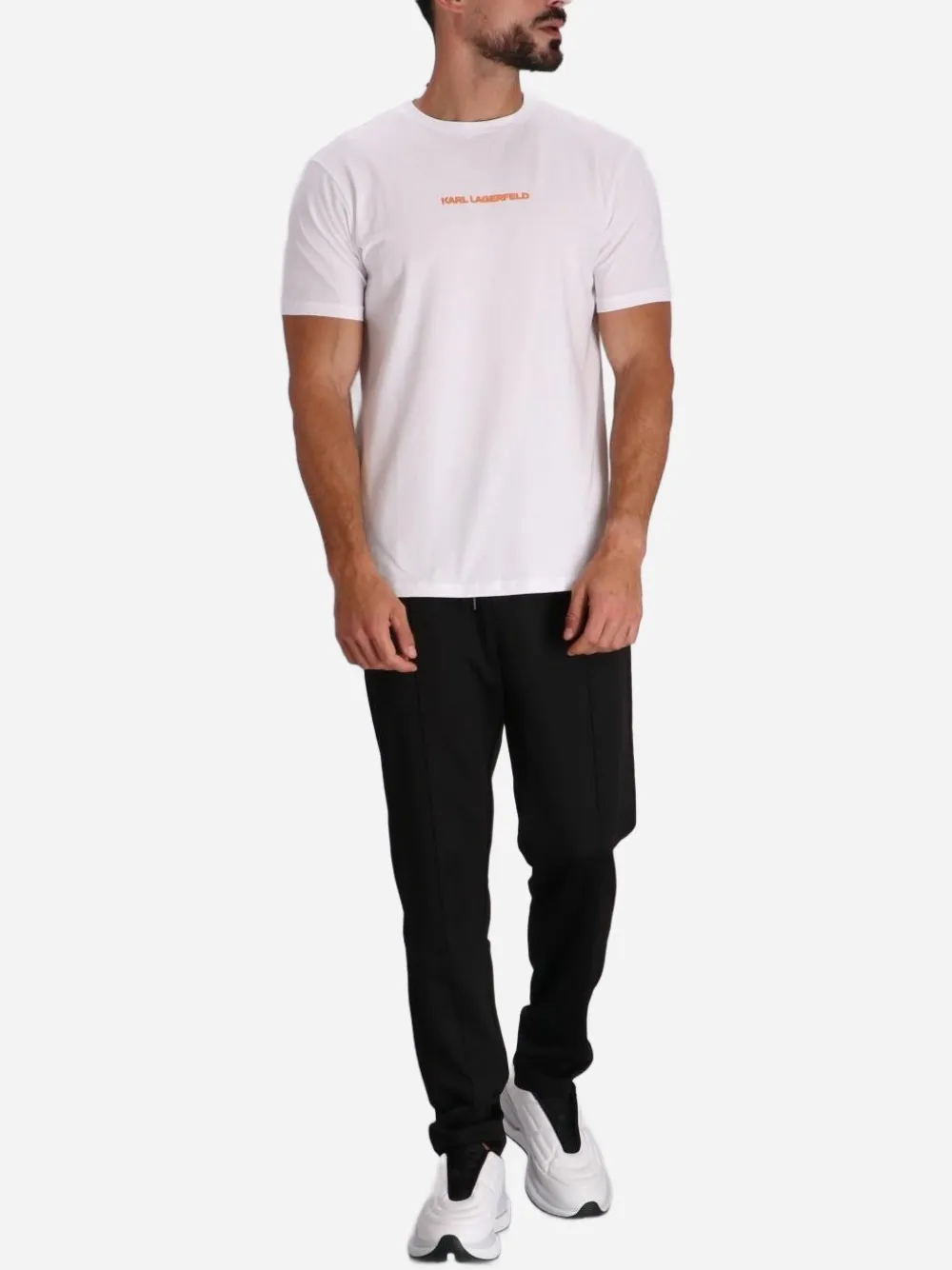 Pintucked Tapered Track Pants