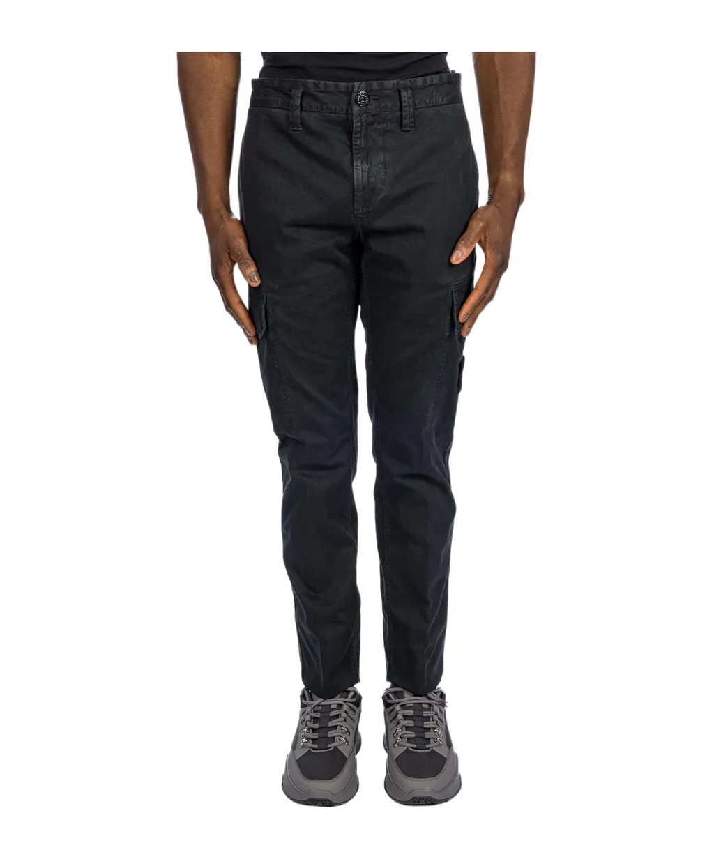 Compass-Badge Cargo Pants