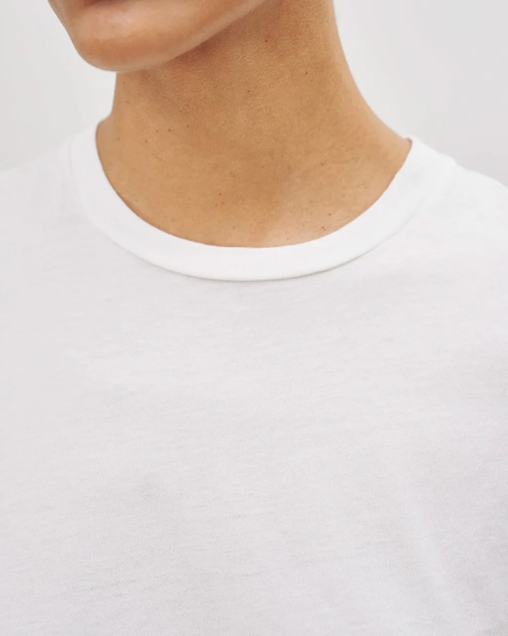 Open-Necked Black Shirt