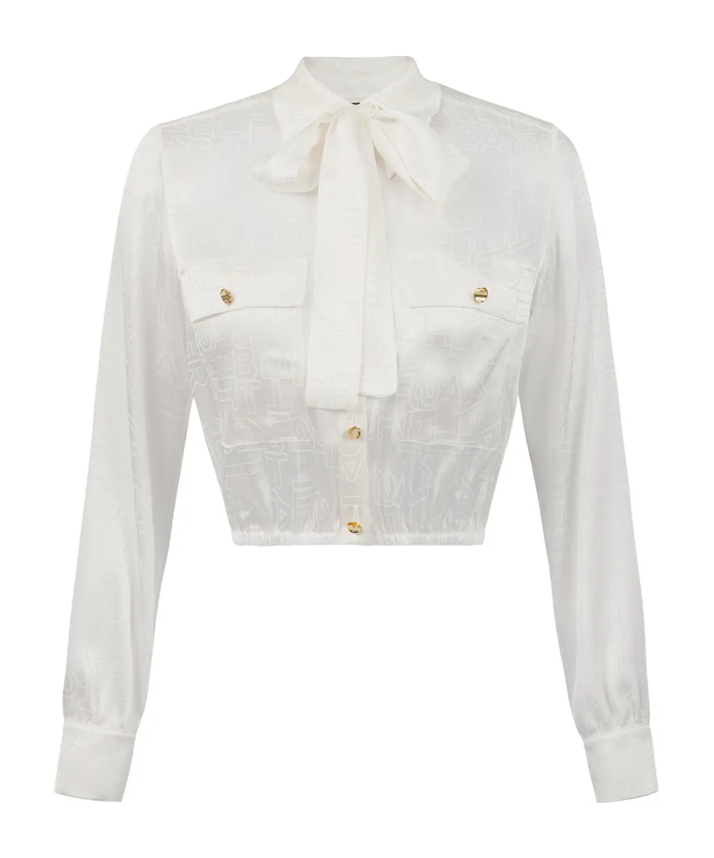 Match It With A Scarf And A Short Shirt