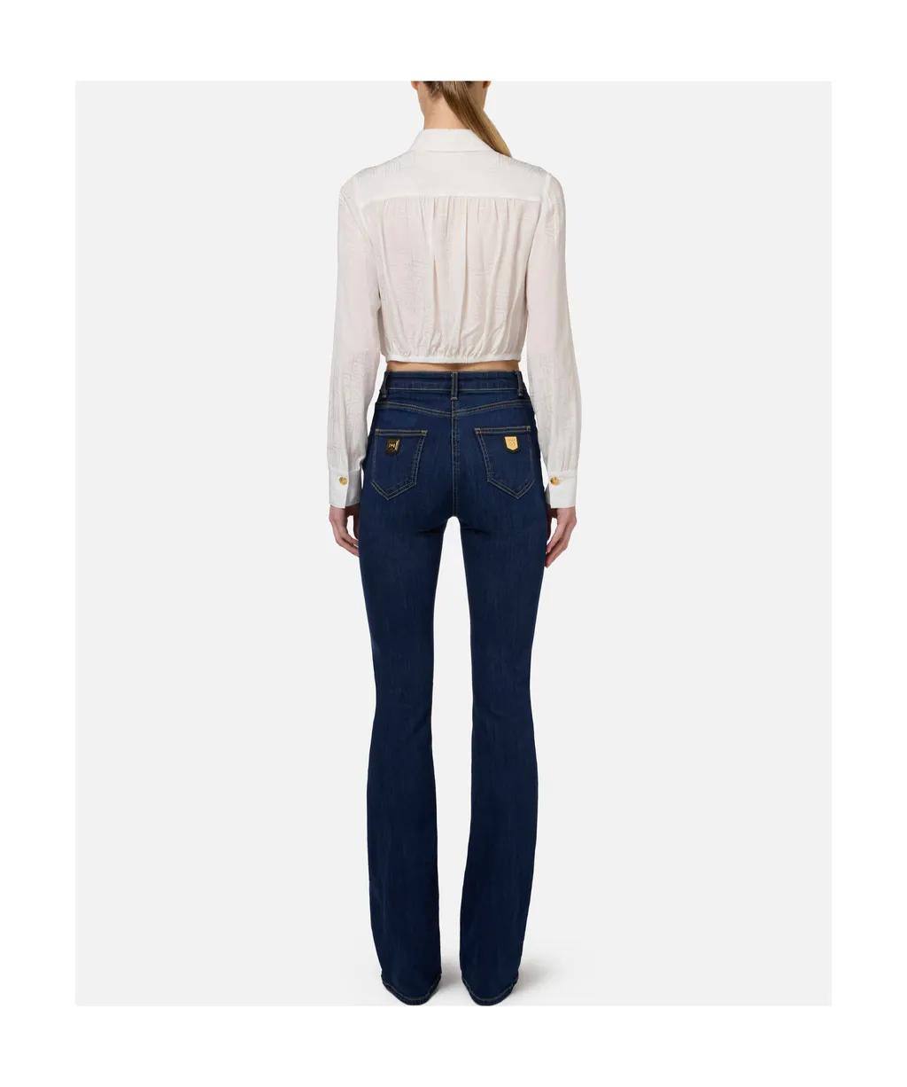 Match It With A Scarf And A Short Shirt