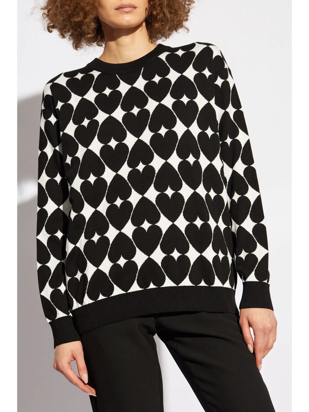 Intarsia-Knit Jumper