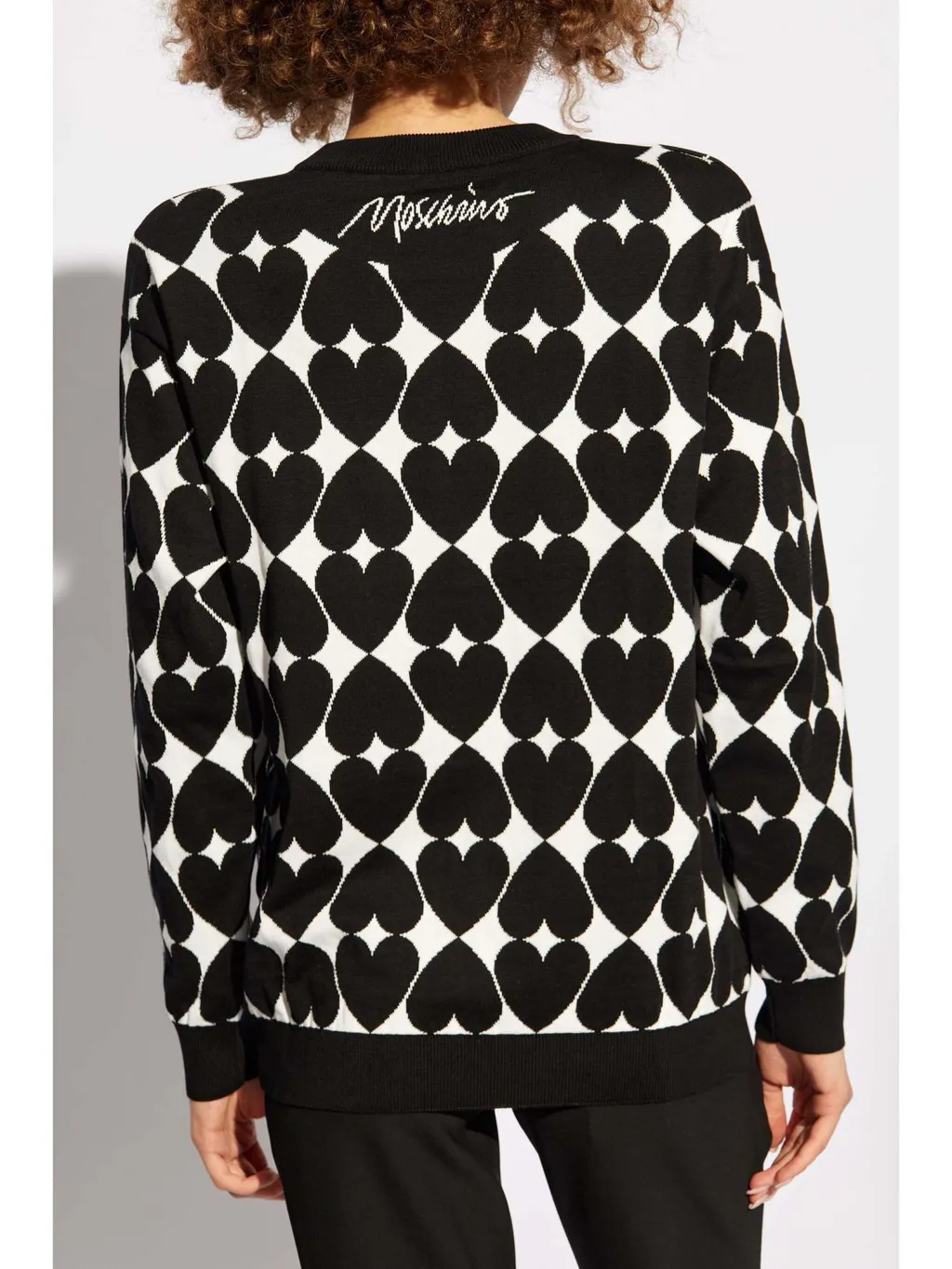 Intarsia-Knit Jumper