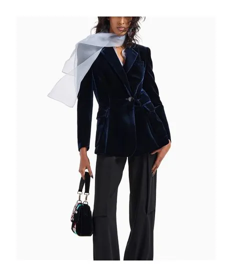 Giorgio Armani Tailored Velvet Blazer