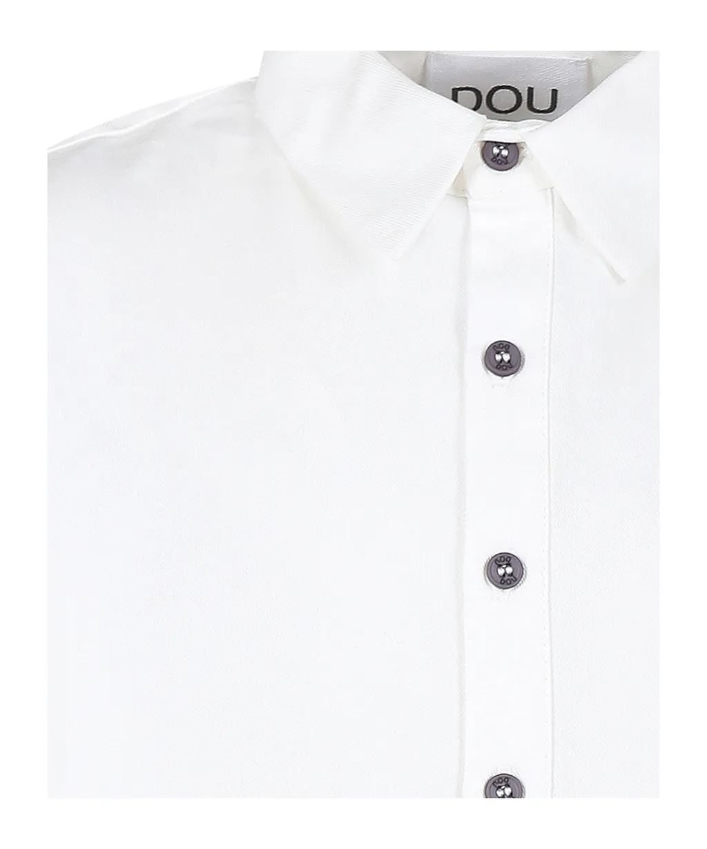 Buttoned Long-Sleeve Shirt