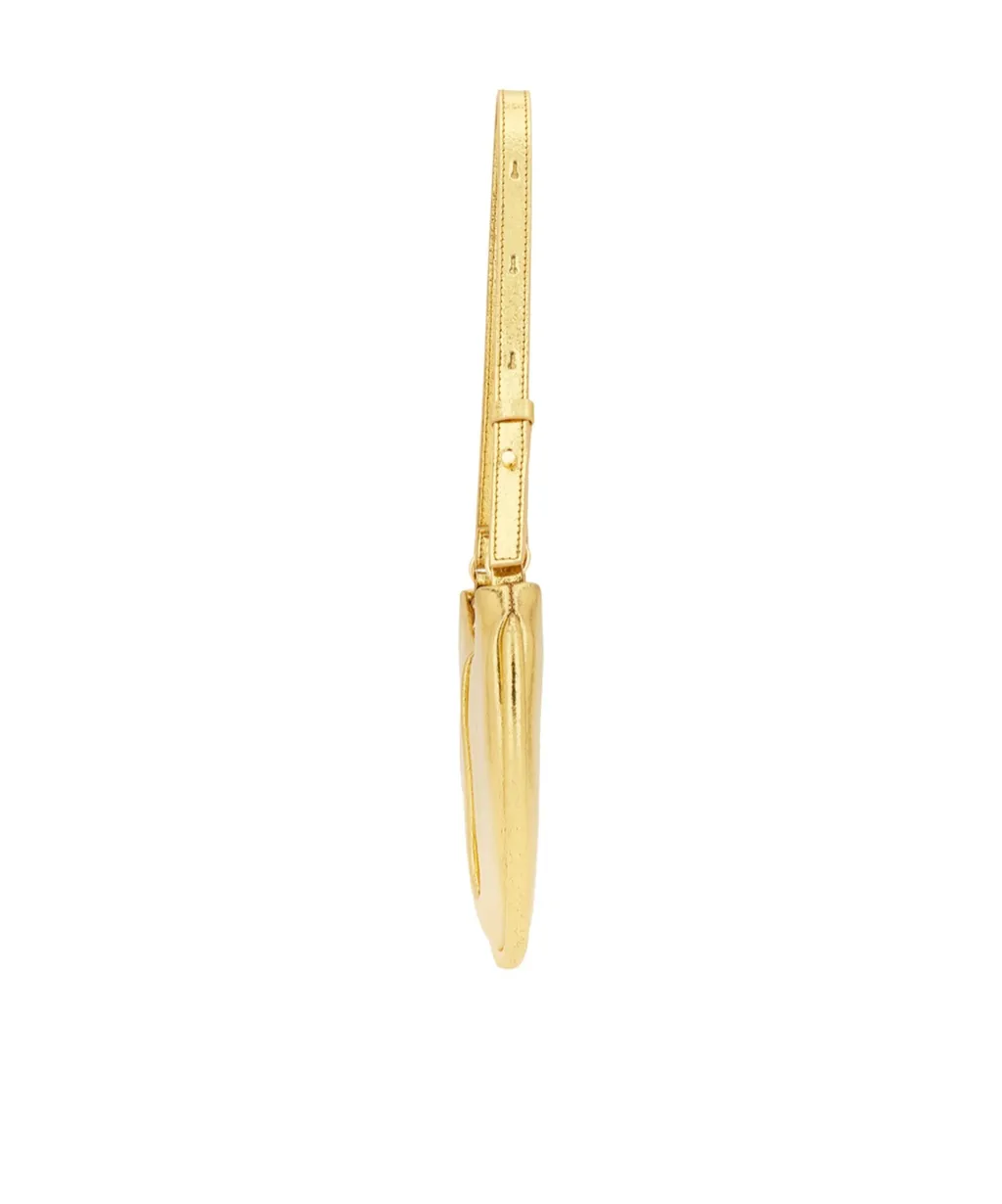 Themoirè Ebe Metallic Effect Shoulder Bag