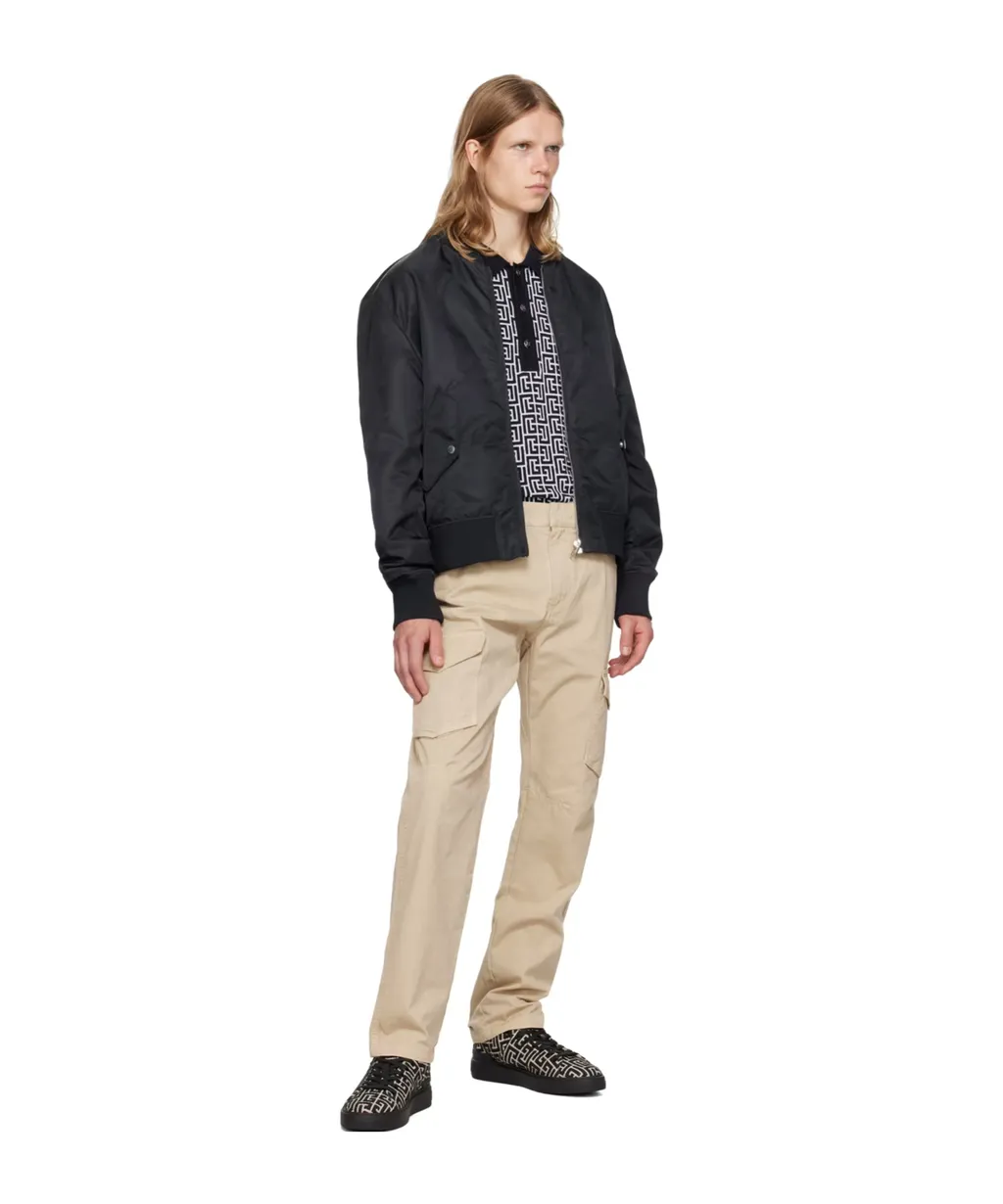 Balmain Pocket Detailed Tapered Leg Trousers