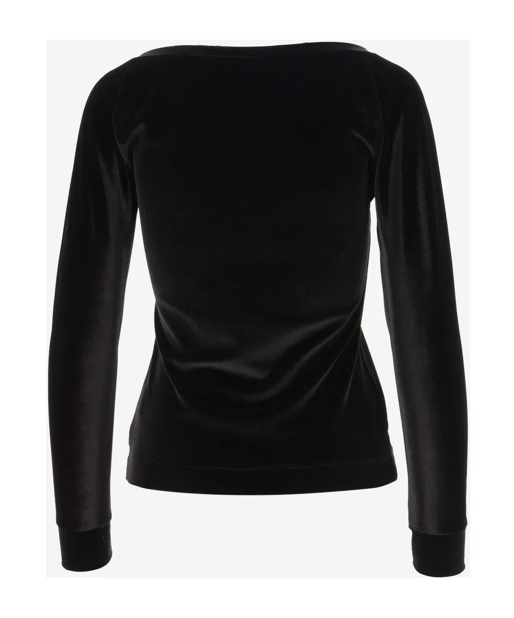 Stephan Janson V-Neck Long Sleeve Top