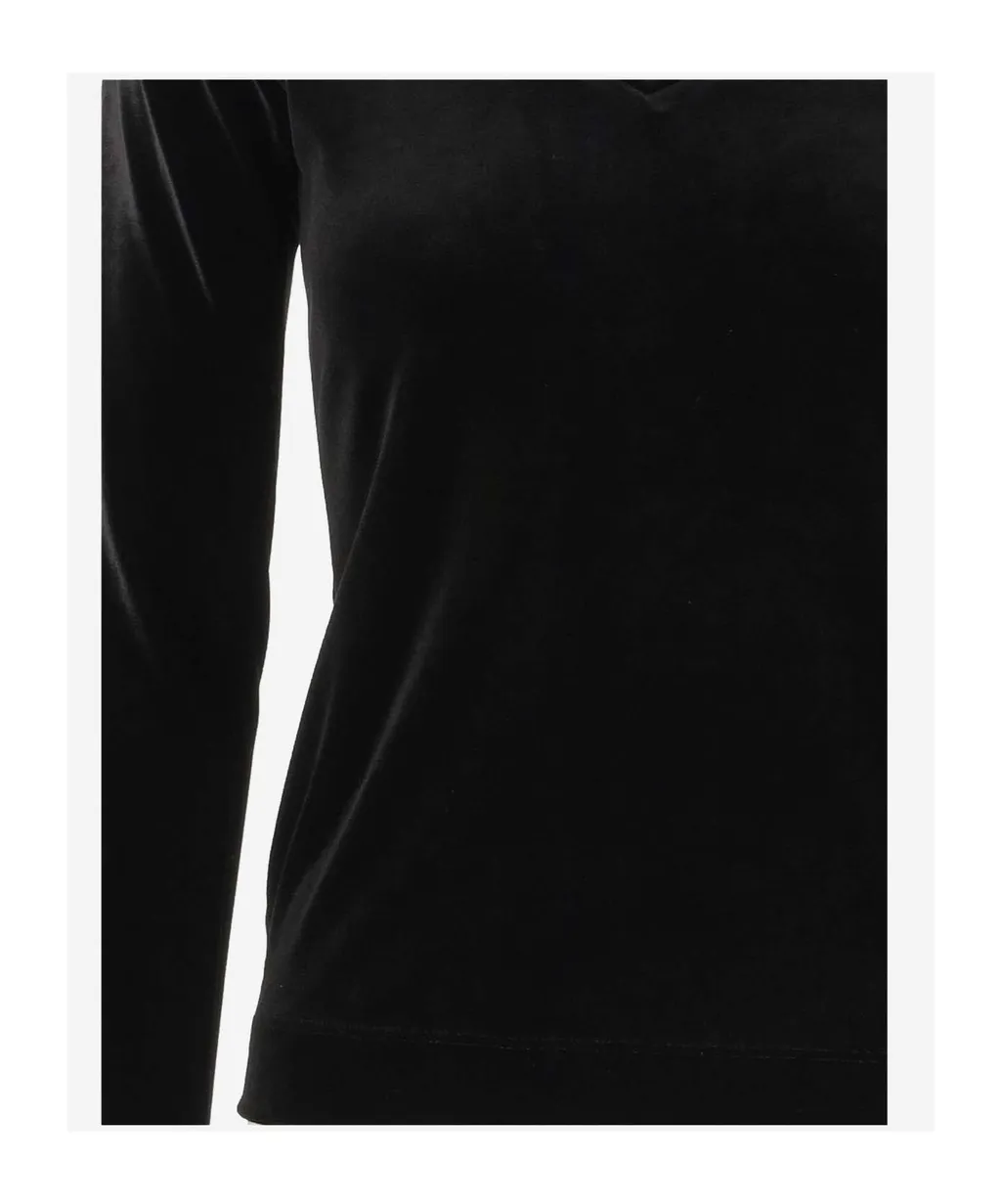 Stephan Janson V-Neck Long Sleeve Top