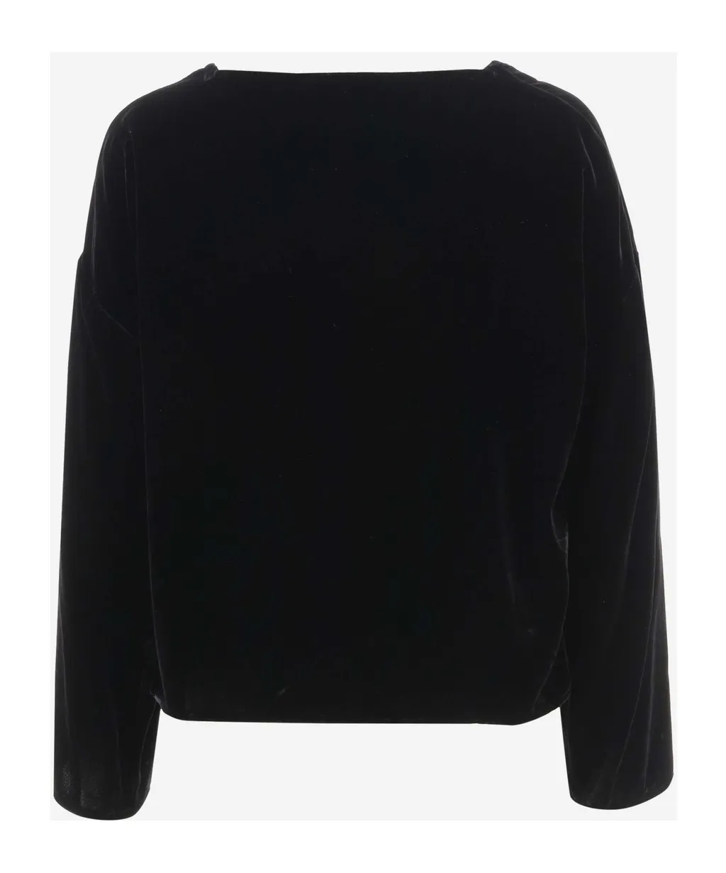 Stephan Janson Bateau Neck Long Sleeve Top