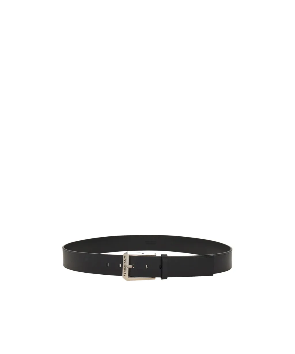 Logo Buckle Belt