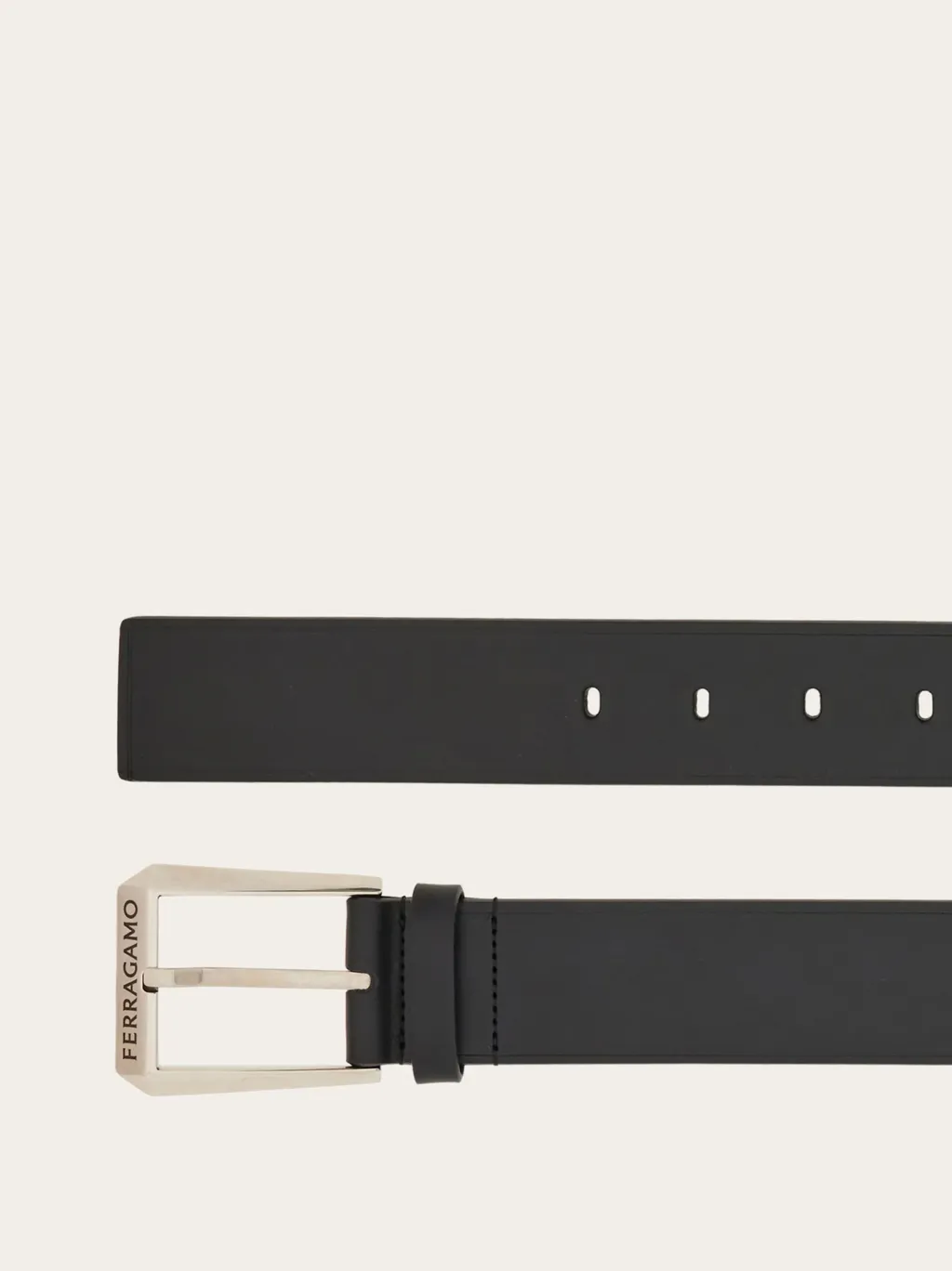 Logo Buckle Belt