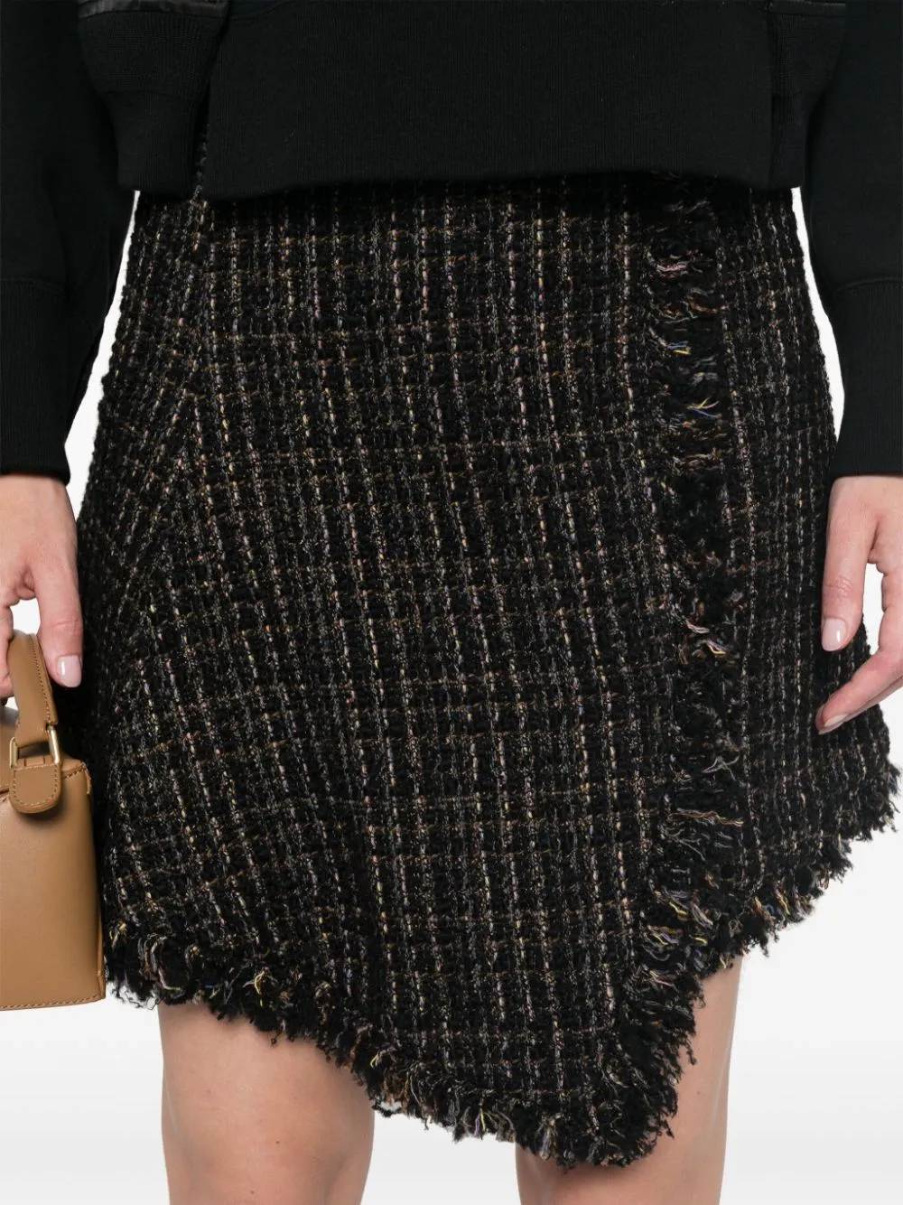 Asymmetric Mini Skirt