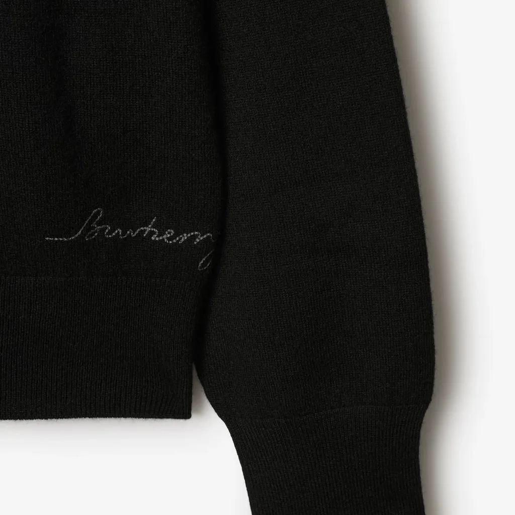 Cashmere Zip-Fastening Hoodie