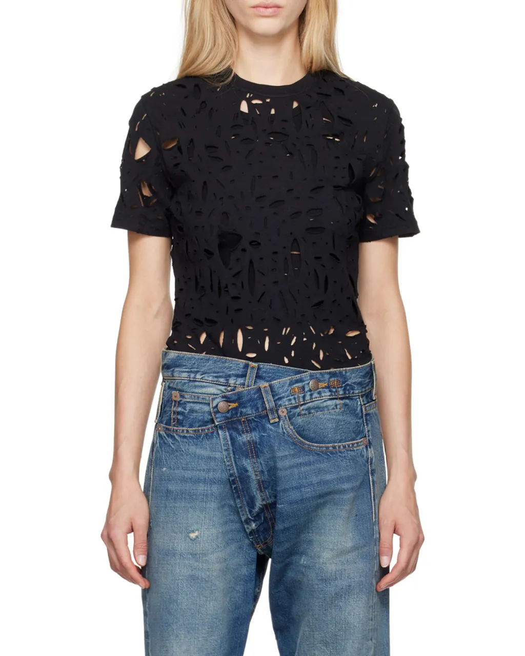Excess Distress Long-Sleeved T-Shirt