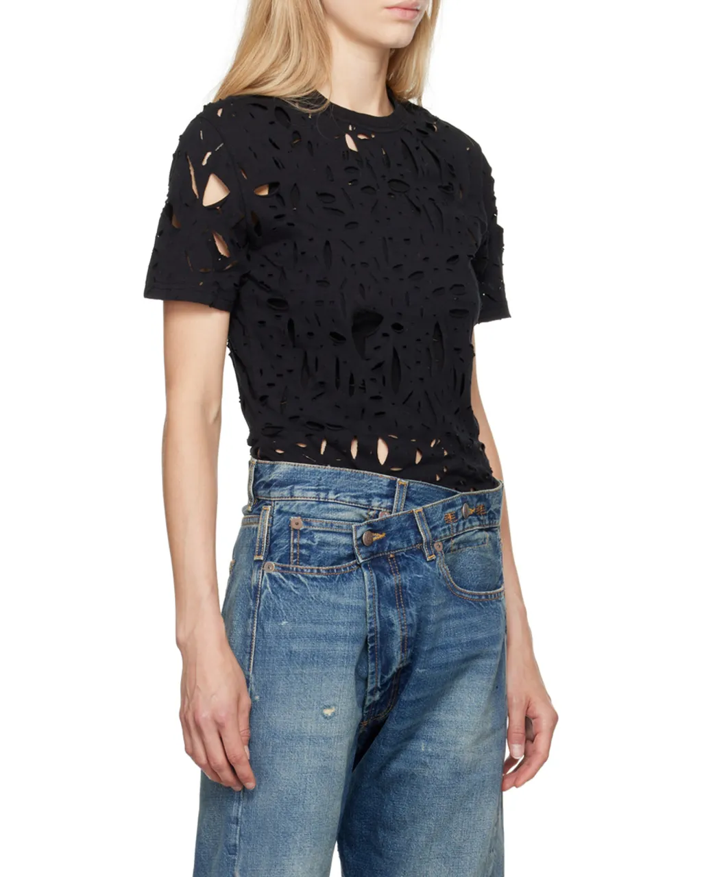 Excess Distress Long-Sleeved T-Shirt