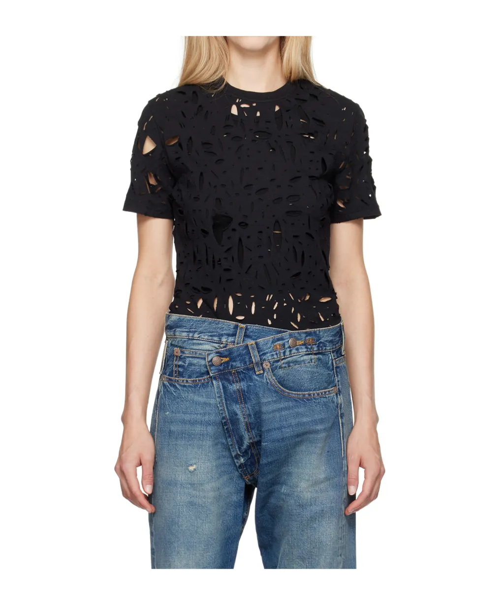 Excess Distress Long-Sleeved T-Shirt
