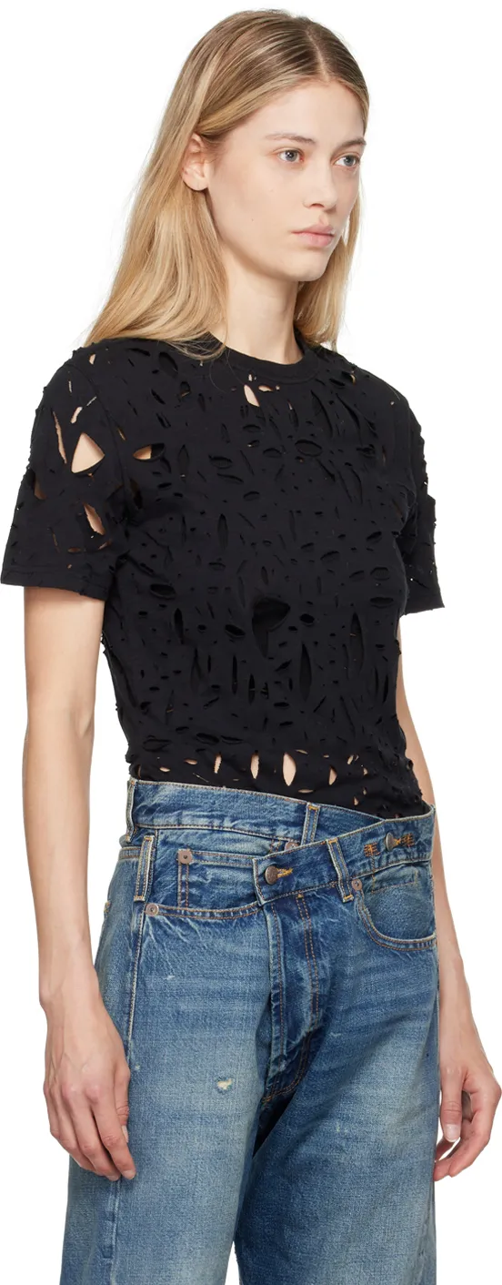 Excess Distress Long-Sleeved T-Shirt