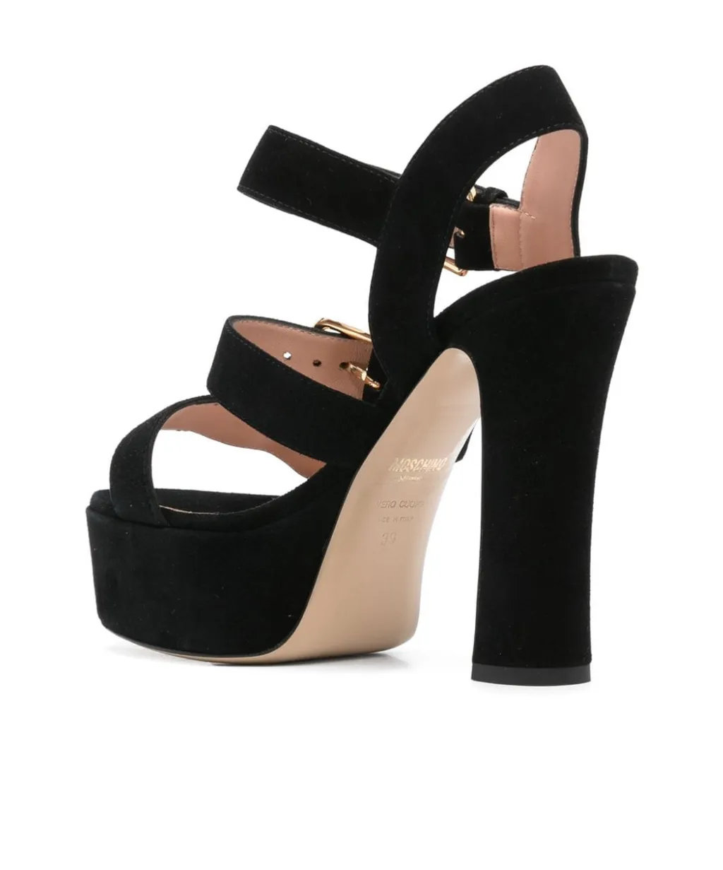 Open-Toed High-Heeled Sandals