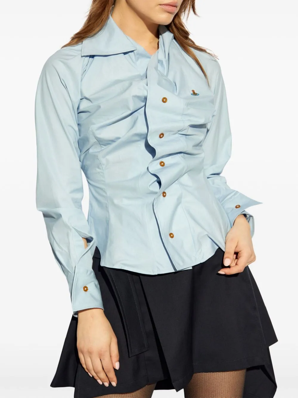 Drunken Pleated Shirt