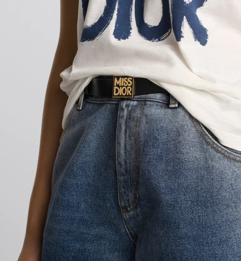 Miss Dior Graffiti Belt