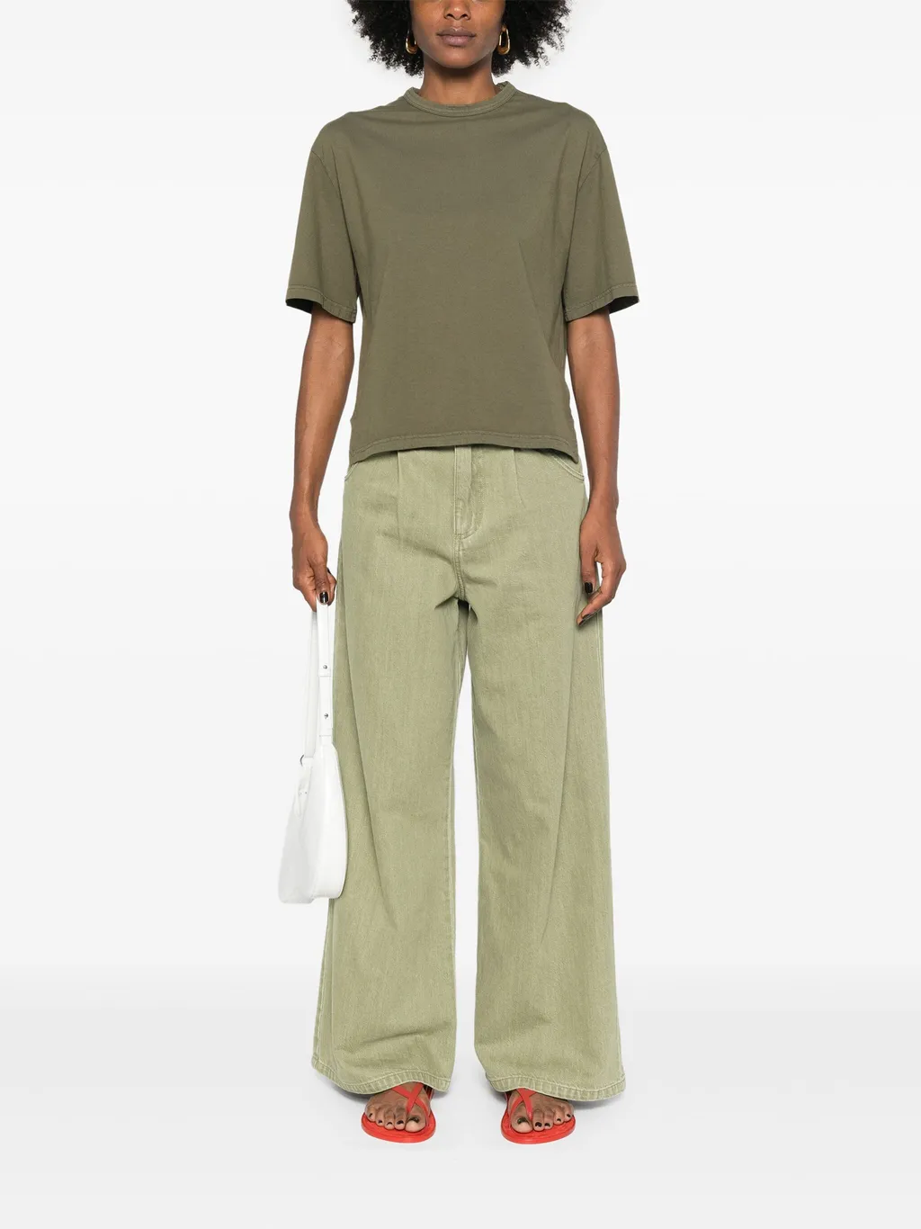 Moena High-Rise Wide Leg Jeans