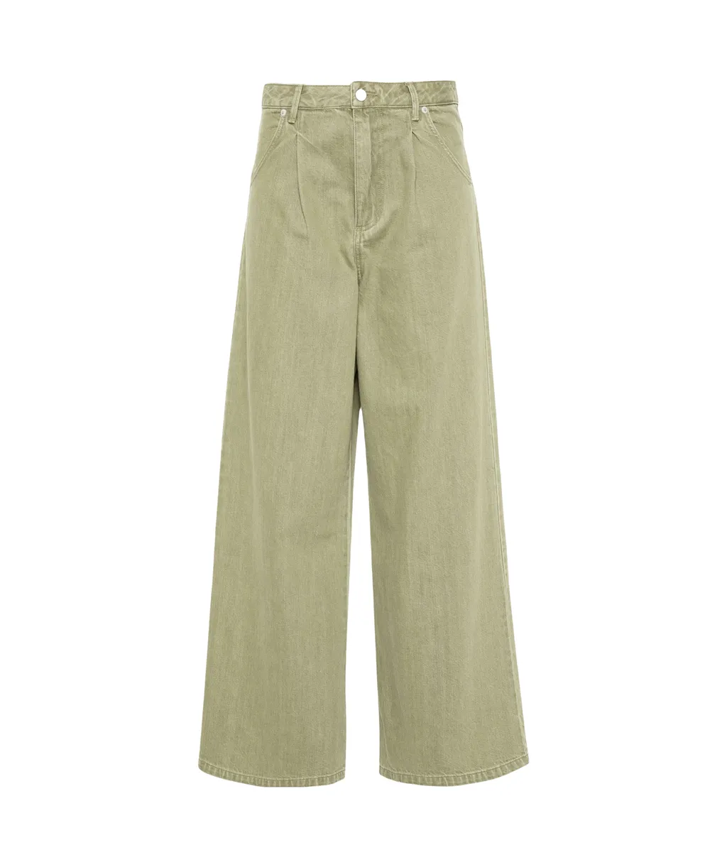 Moena High-Rise Wide Leg Jeans