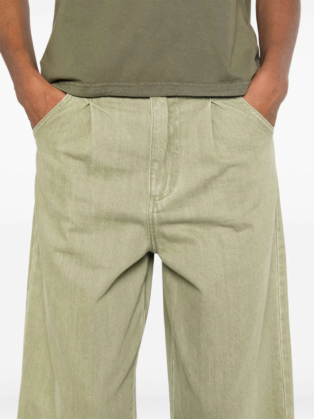 Moena High-Rise Wide Leg Jeans