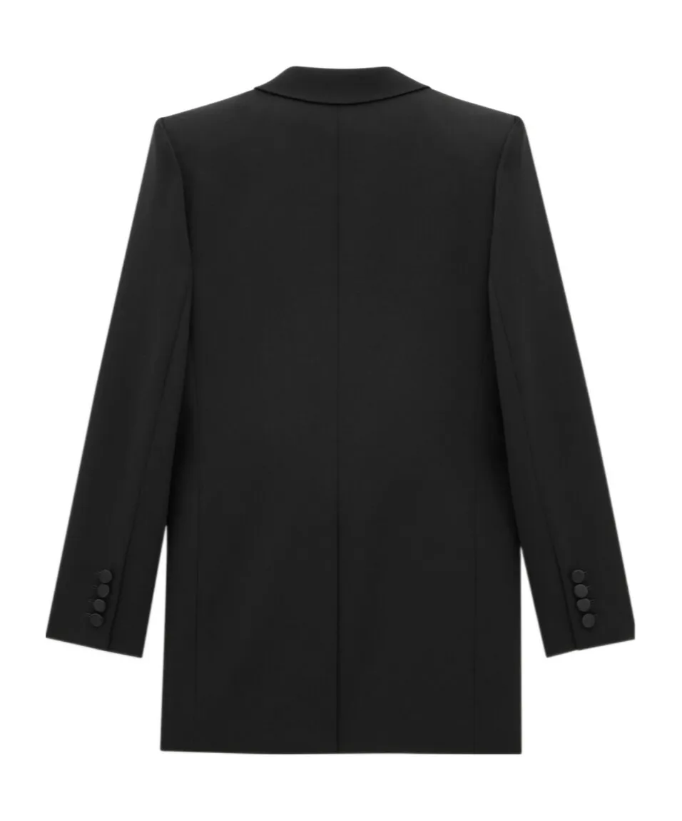 Saint Laurent Tuxedo Single-Breasted Jacket