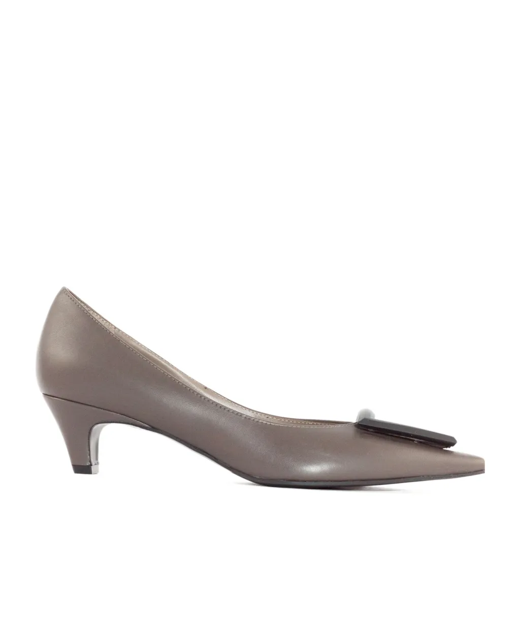 55Mm Leather Pumps