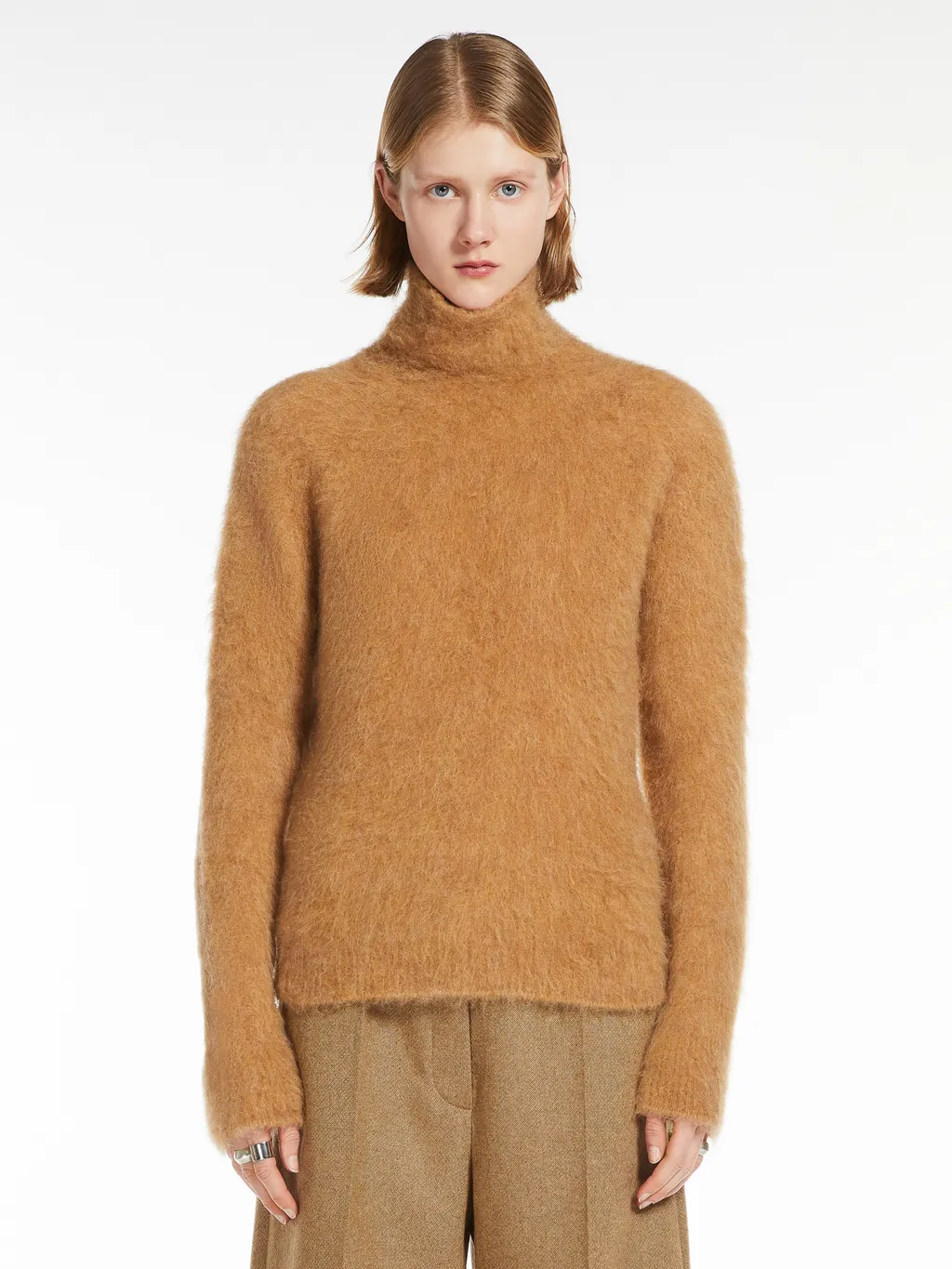 Sportmax Turtleneck Long-Sleeved Sweater
