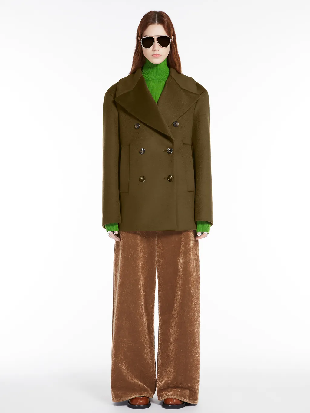 Sportmax Orchis Double-Breasted Belted Coat